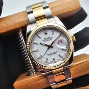 Rolex Datejust 36 Stahl/Gold Roulette Date Ref. 116233 Full Set