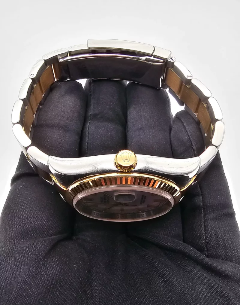 Rolex Datejust 36 Stahl/Gold Roulette Date Ref. 116233 Full Set