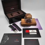 Tudor Black Bay red Smiley Ref. 79220R Full Set LC100