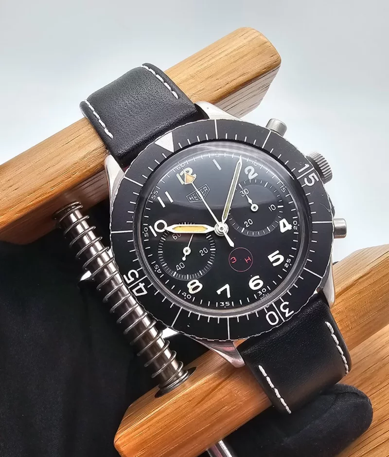 Heuer Bundeswehr Flyback 1550 SG 3H -very rare-