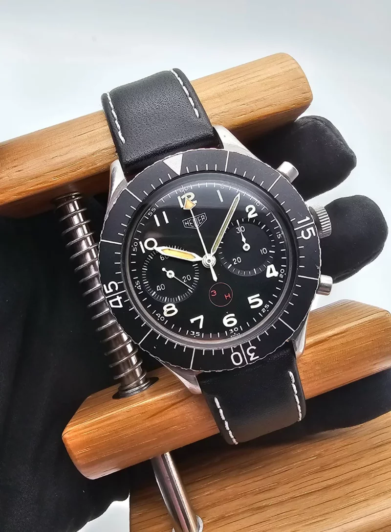 Heuer Bundeswehr Flyback 1550 SG 3H -very rare-