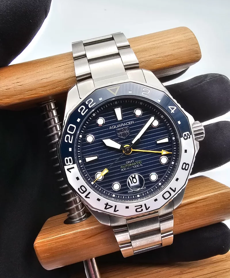 TAG Heuer Aquaracer GMT 300m blue Dial Full Set 2024
