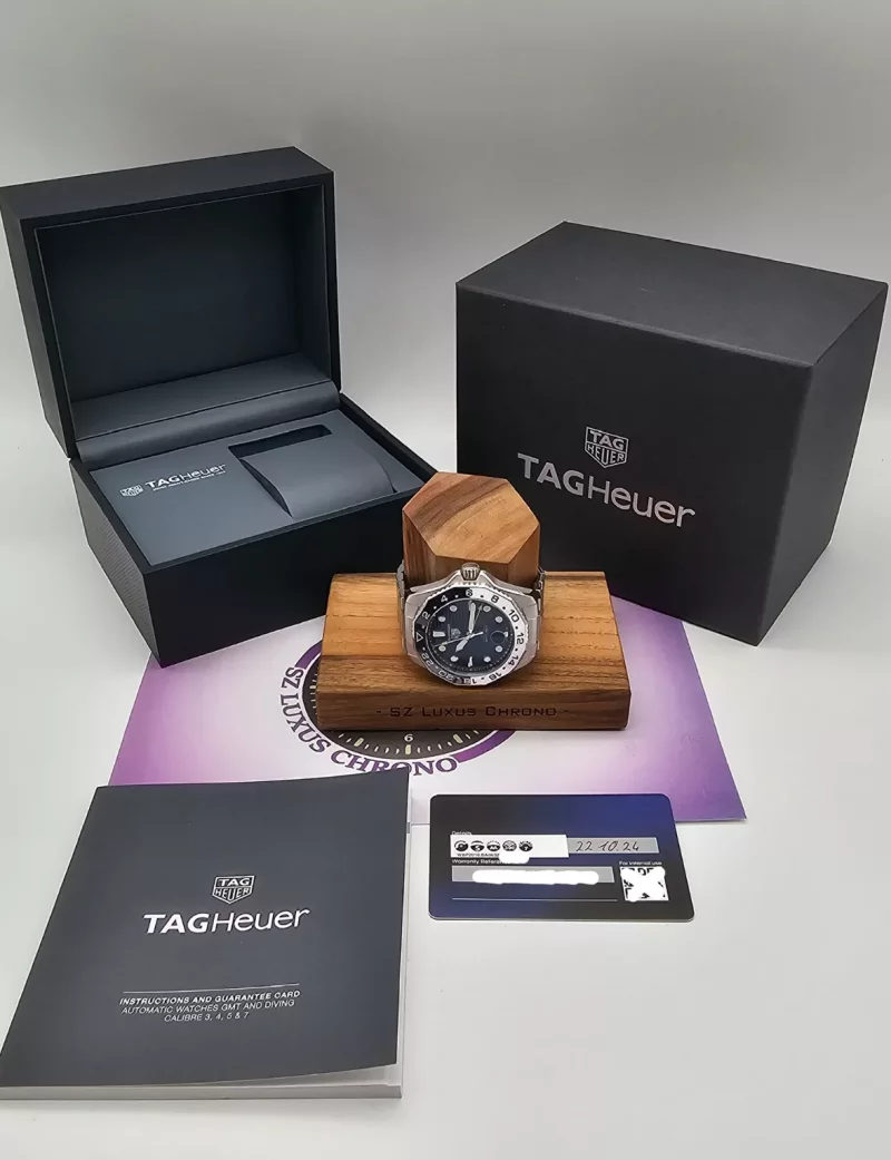 TAG Heuer Aquaracer GMT 300m blue Dial Full Set 2024