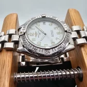 Breitling Colt Automatik 38mm white Dial Ref. A17035 Full Set