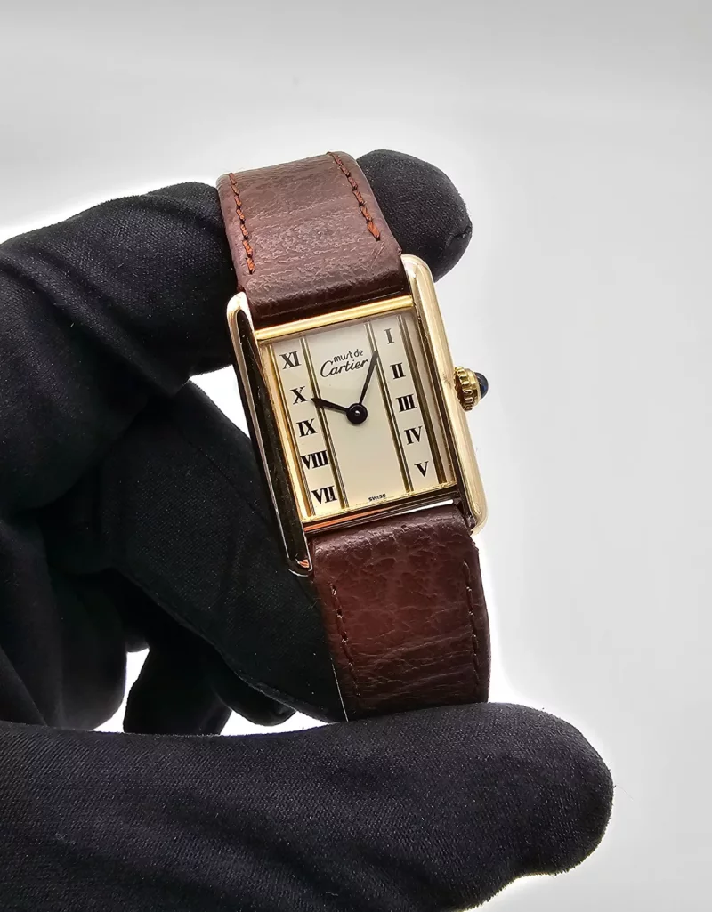 Cartier Tank Vermeil Ref. 5057001 Double Colonne -very rare-