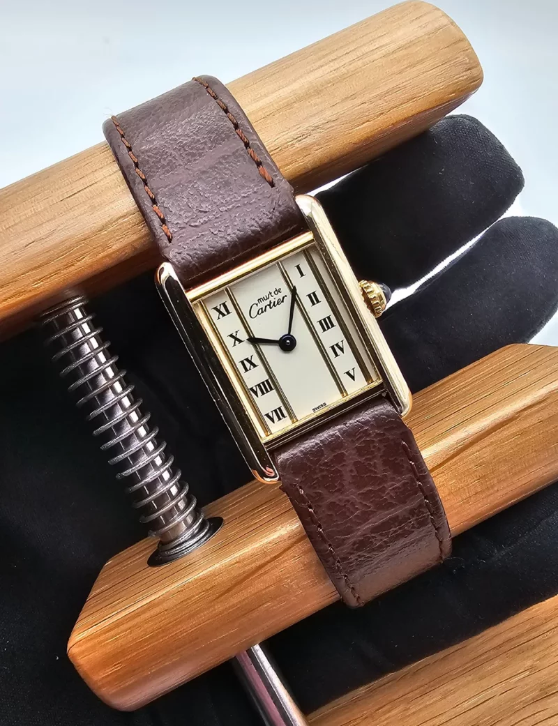 Cartier Tank Vermeil Ref. 5057001 Double Colonne -very rare-