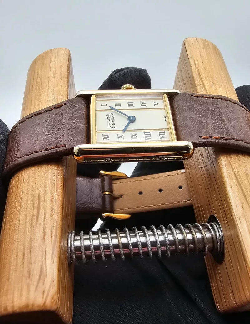 Cartier Tank Vermeil Ref. 5057001 Double Colonne -very rare-