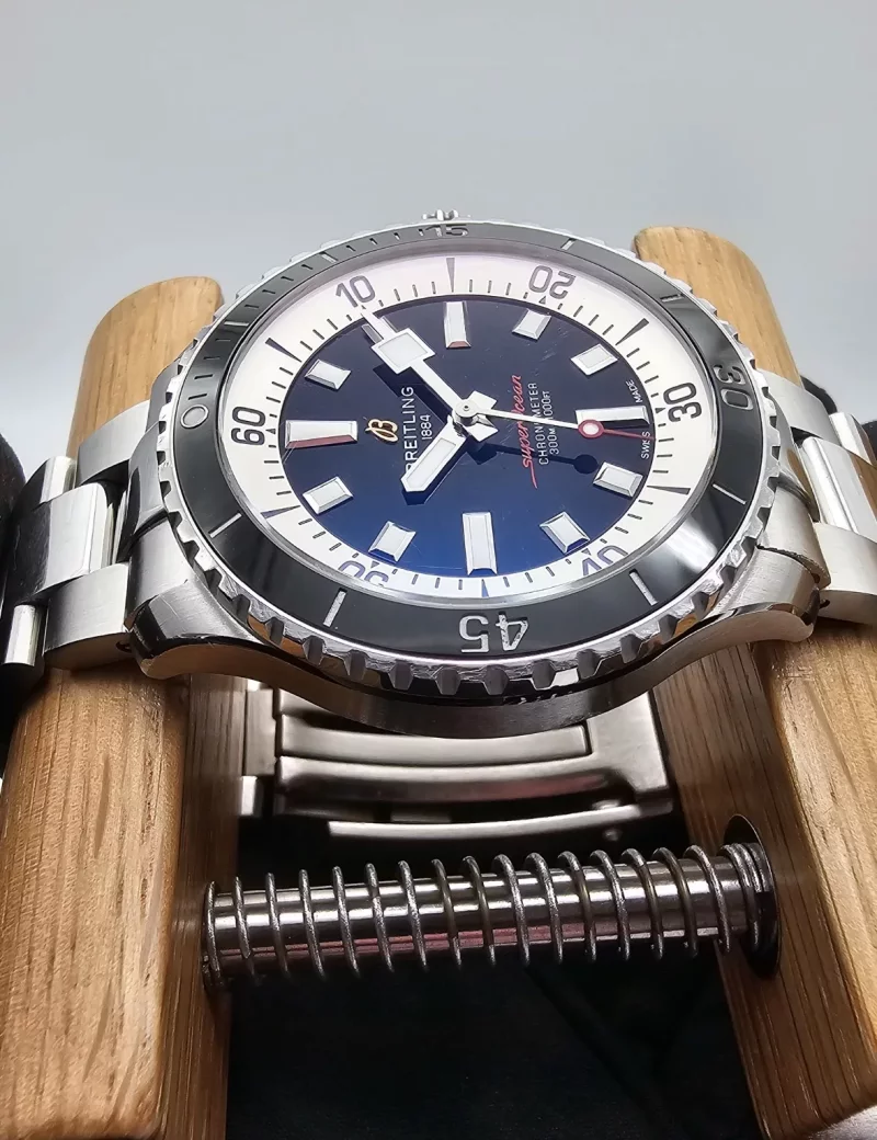 Breitling SuperOcean 42 black Full Set 2025 Stahl + Kautschuk