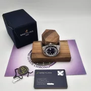 Breitling SuperOcean 42 black Full Set 2025 Stahl + Kautschuk