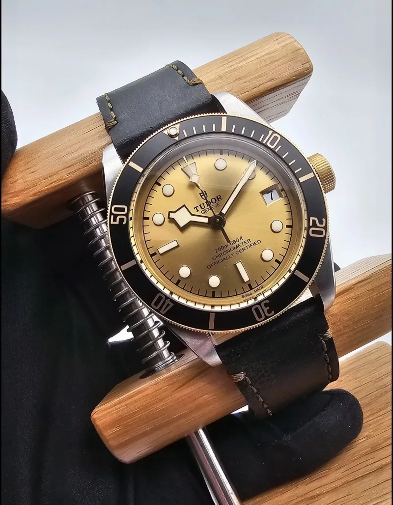 Tudor Black Bay S&G 41mm Stahl/Gold Ref. 79733N Full Set LC100