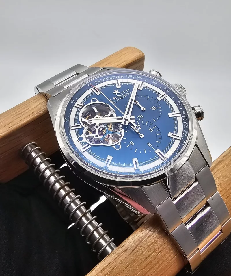 Zenith El Primero Chronomaster Open blue 42mm Full Set + RG