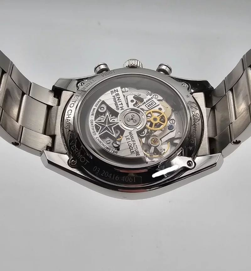 Zenith El Primero Chronomaster Open blue 42mm Full Set + RG