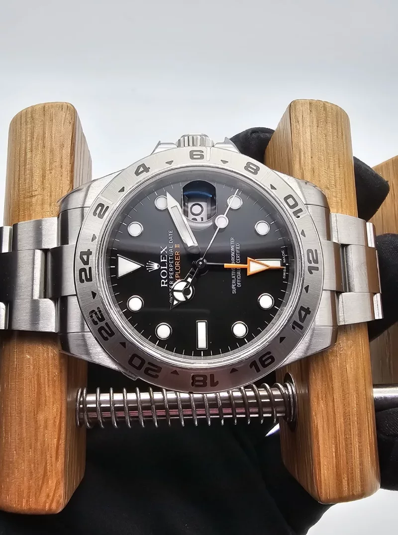 Rolex Explorer II 42mm Full Set + Revision 2026 -stickered-
