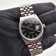 Rolex Datejust 36mm Ref. 16030 black Dial Jubilee Full Set