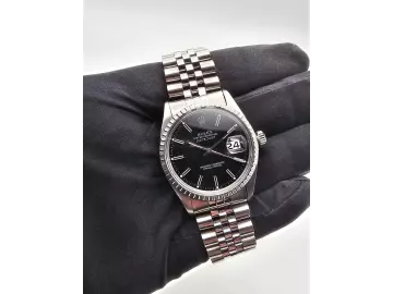 Rolex Datejust 36mm Ref. 16030 black Dial Jubilee Full Set