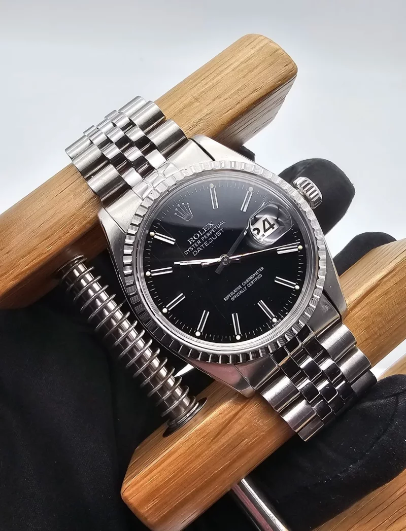Rolex Datejust 36mm Ref. 16030 black Dial Jubilee Full Set