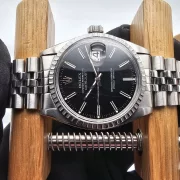 Rolex Datejust 36mm Ref. 16030 black Dial Jubilee Full Set