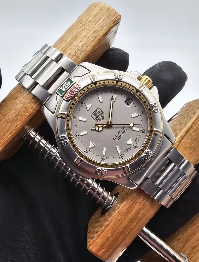 TAG Heuer 4000 Stahl/Gold Automatik Mint -very rare-