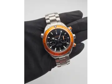 Omega Seamaster Planet Ocean Chrono orange Full Set + Revision