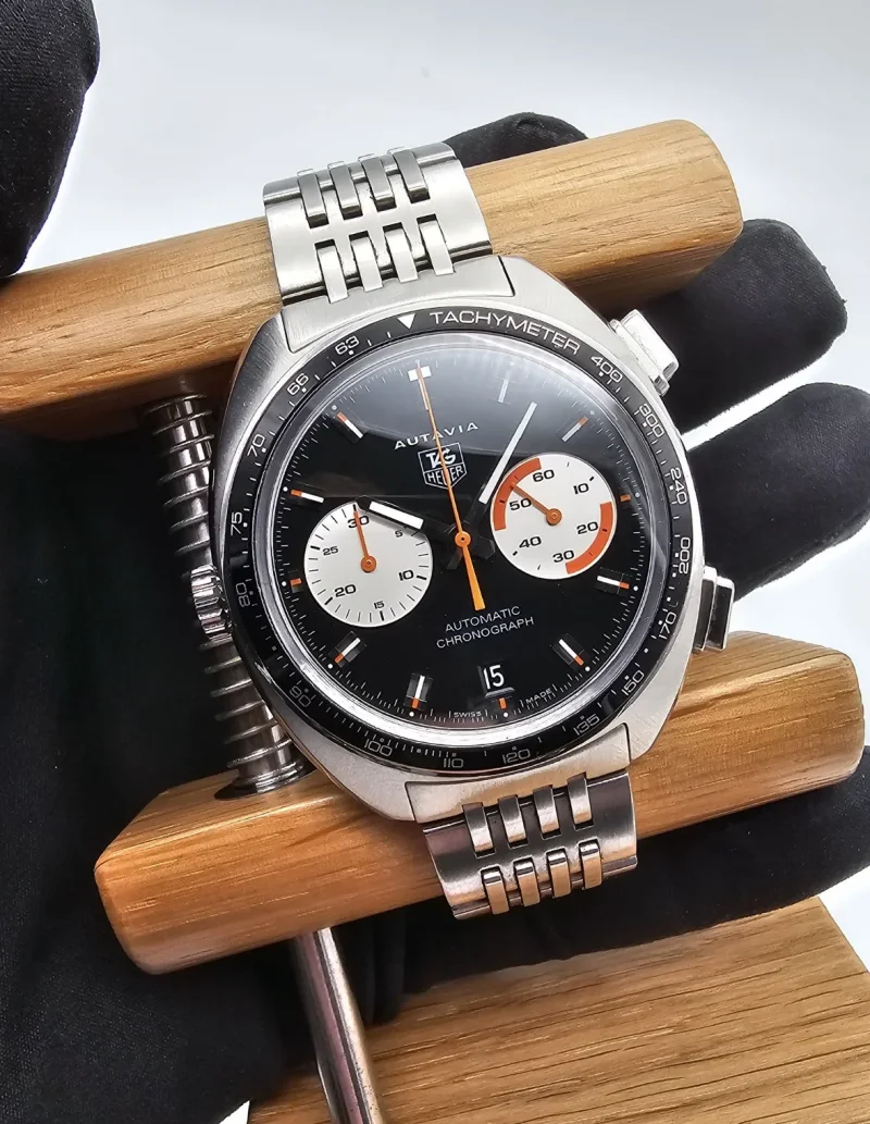 TAG Heuer Autavia Chrono 42mm Automatik Full Set Mint