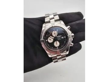 Breitling Super Avenger 48mm Full Set Stahl + Kautschuk + Revision
