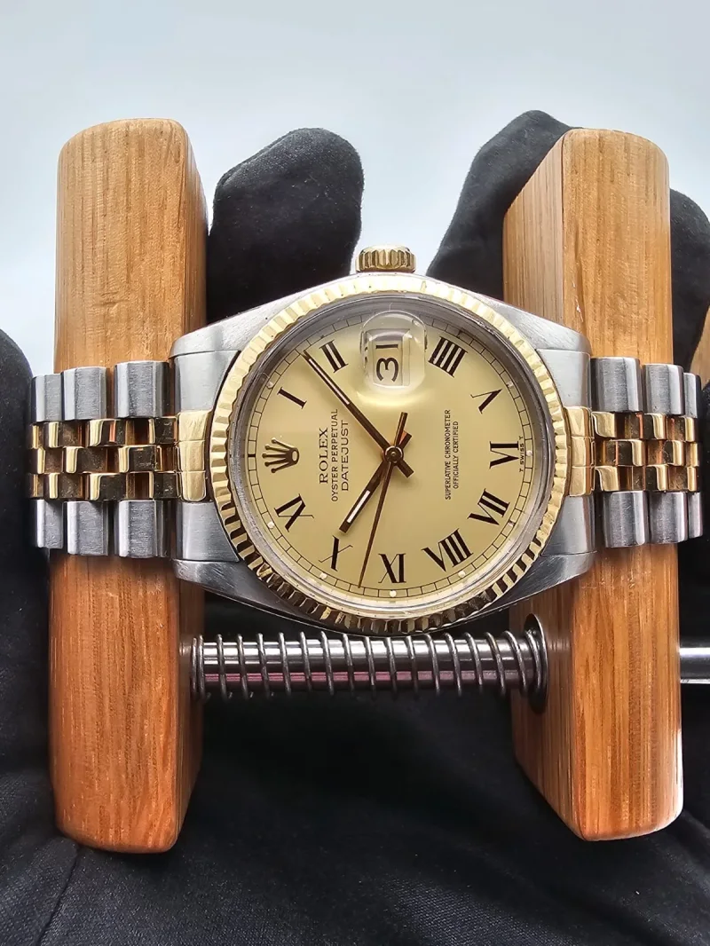 Rolex Datejust 36mm Stahl/Gold Buckley Dial