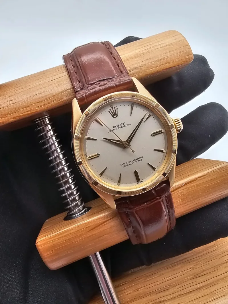 Rolex Oyster Perpetual 18k Gelbgold Ref. 6569 -very rare-