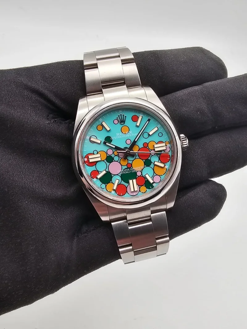 Rolex Oyster Perpetual 41 Celebration Dial Full Set
