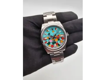 Rolex Oyster Perpetual 41 Celebration Dial Full Set