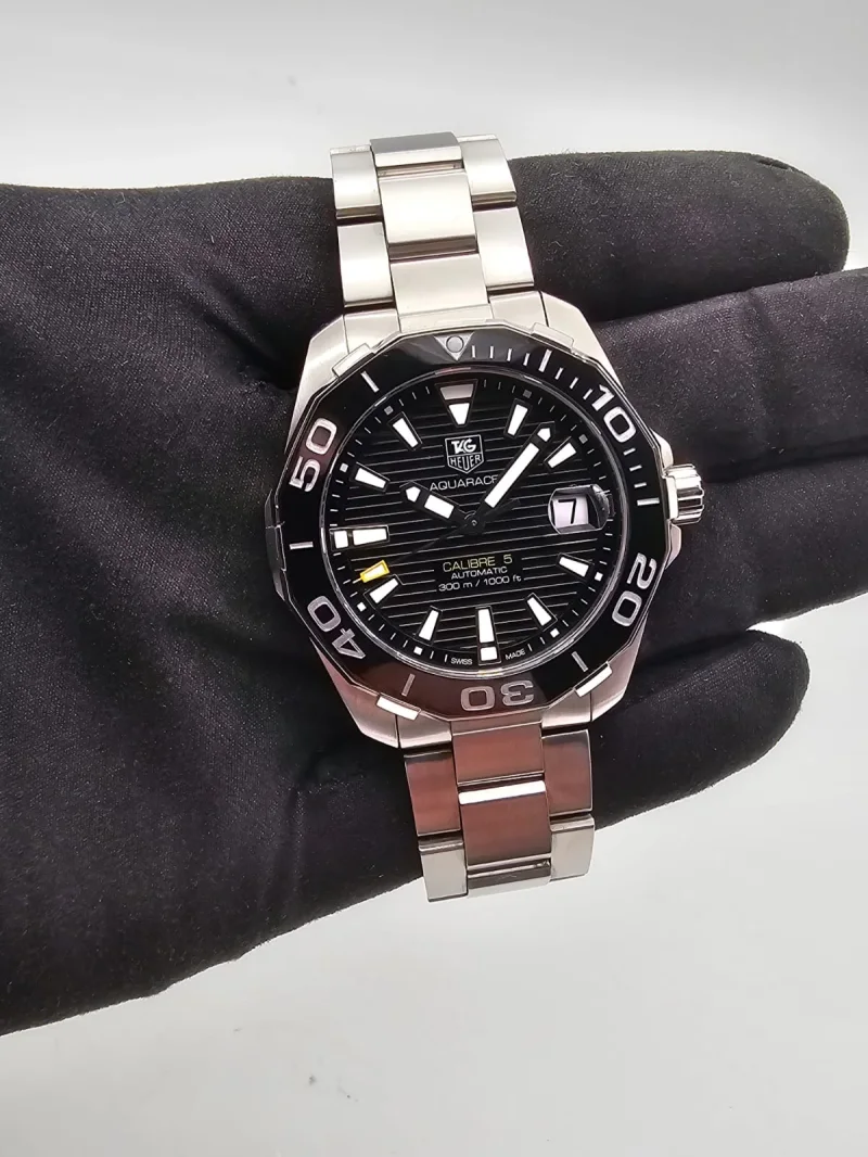 TAG Heuer Aquaracer 300m 41mm black Full Set
