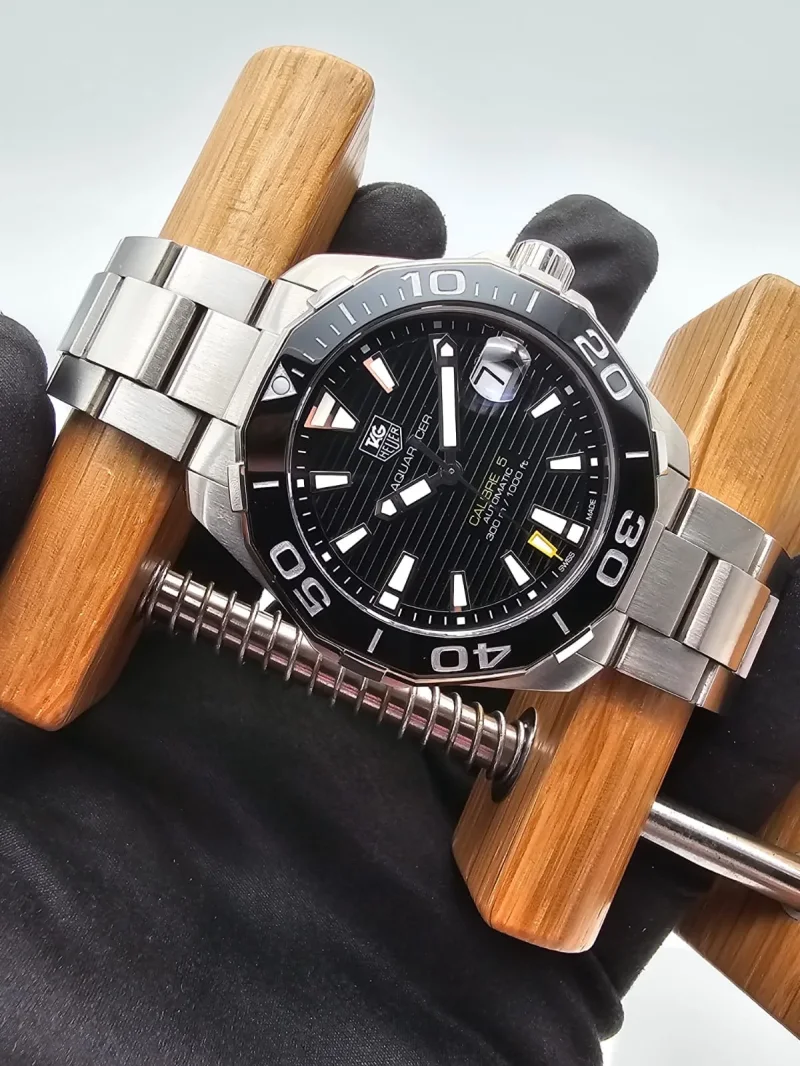 TAG Heuer Aquaracer 300m 41mm black Full Set